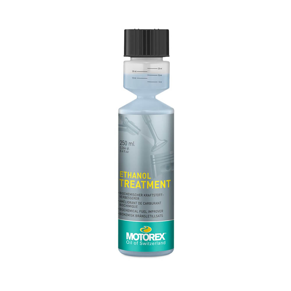 250 ml ethanol treatment bottle with black cap, green label