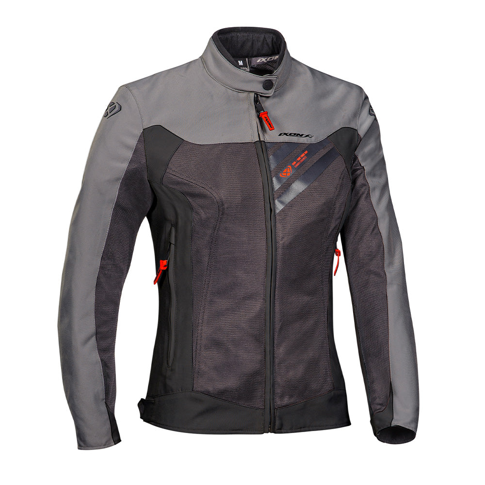 Orion Lady Jacket - Anthracite/Grey/Red