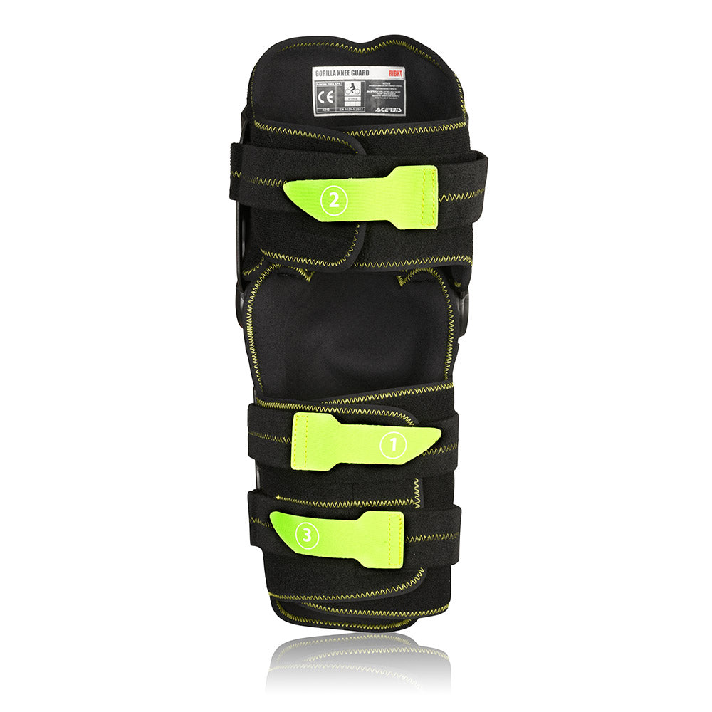 Universal Knee Pad Gorilla - Black / Yellow