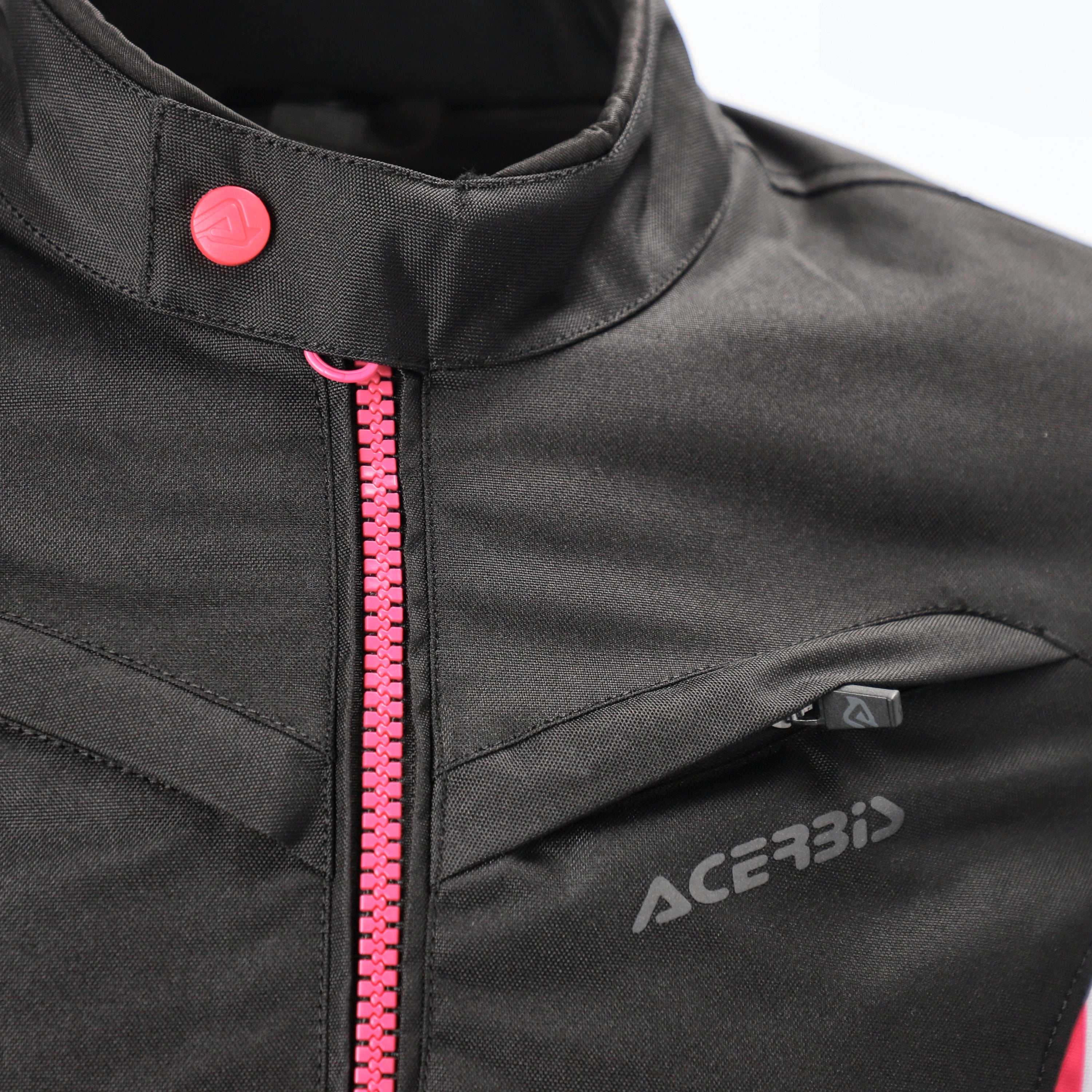 X-Mat 2.0 - CE Certified Women's Riding Jacket (Black/Pink)
