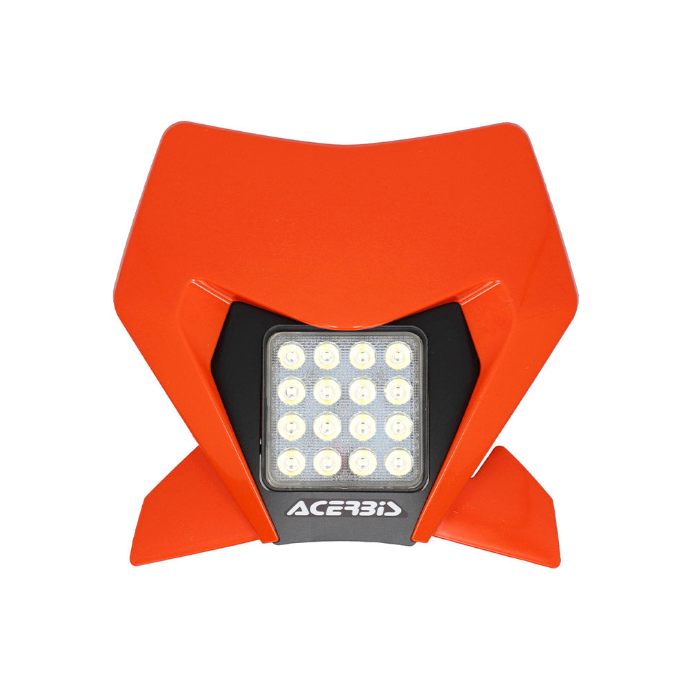 Headlight Mask Vsl For KTM - Orange 2