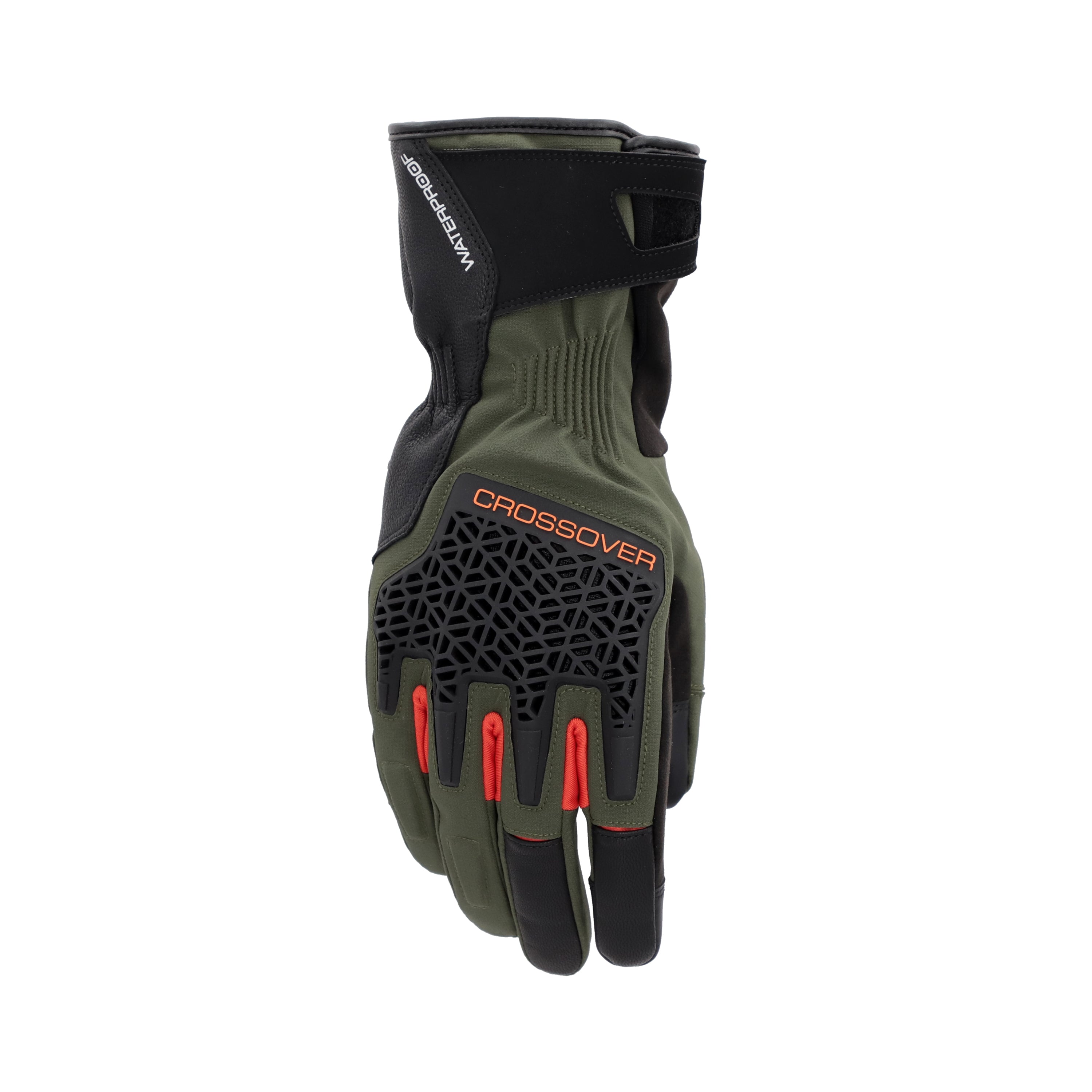 CE Crossover - Dual Road Waterproof Gloves (Black/Green)