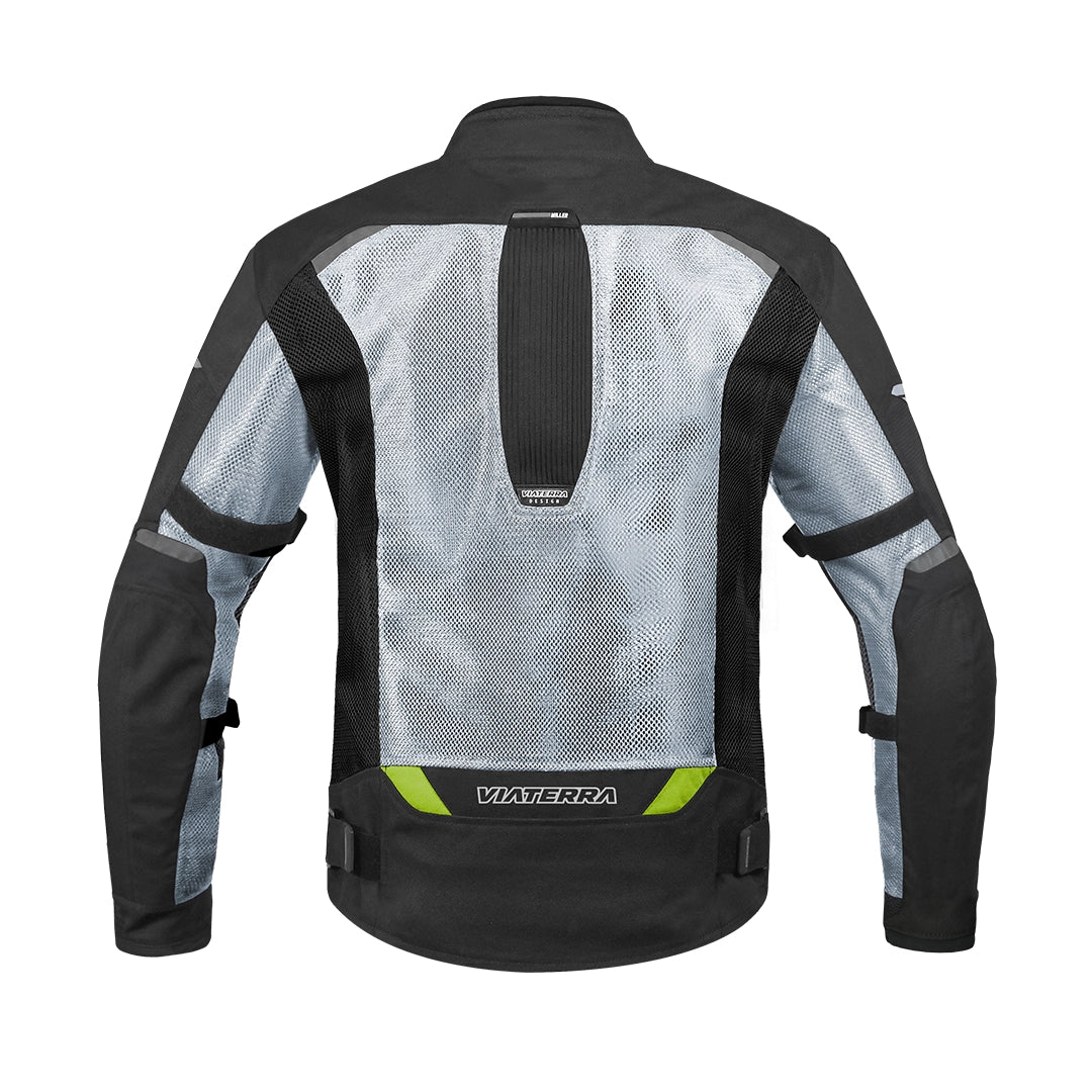 Miller – Street Mesh Riding Jacket With Liners - Fluoroscent Green