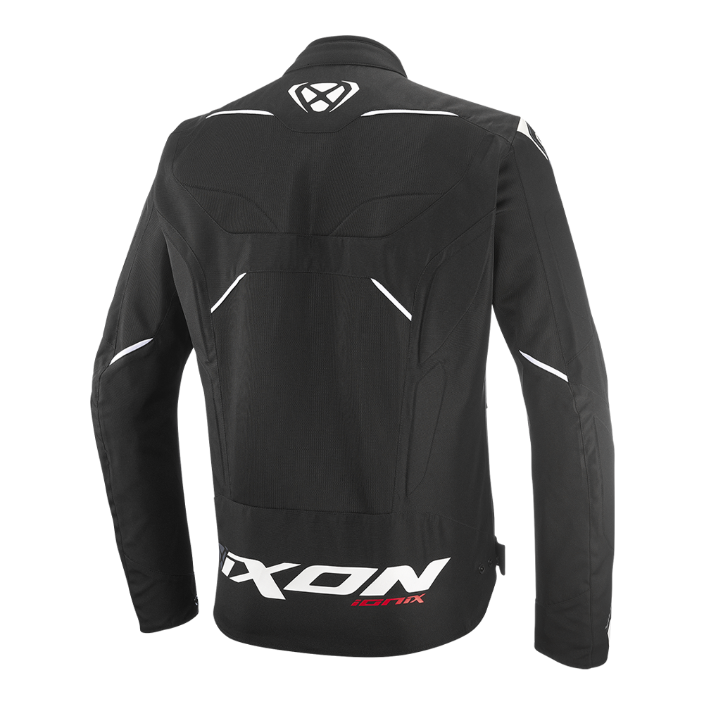 Ionix - Hard Mesh Summer Riding Jacket (Black/White)