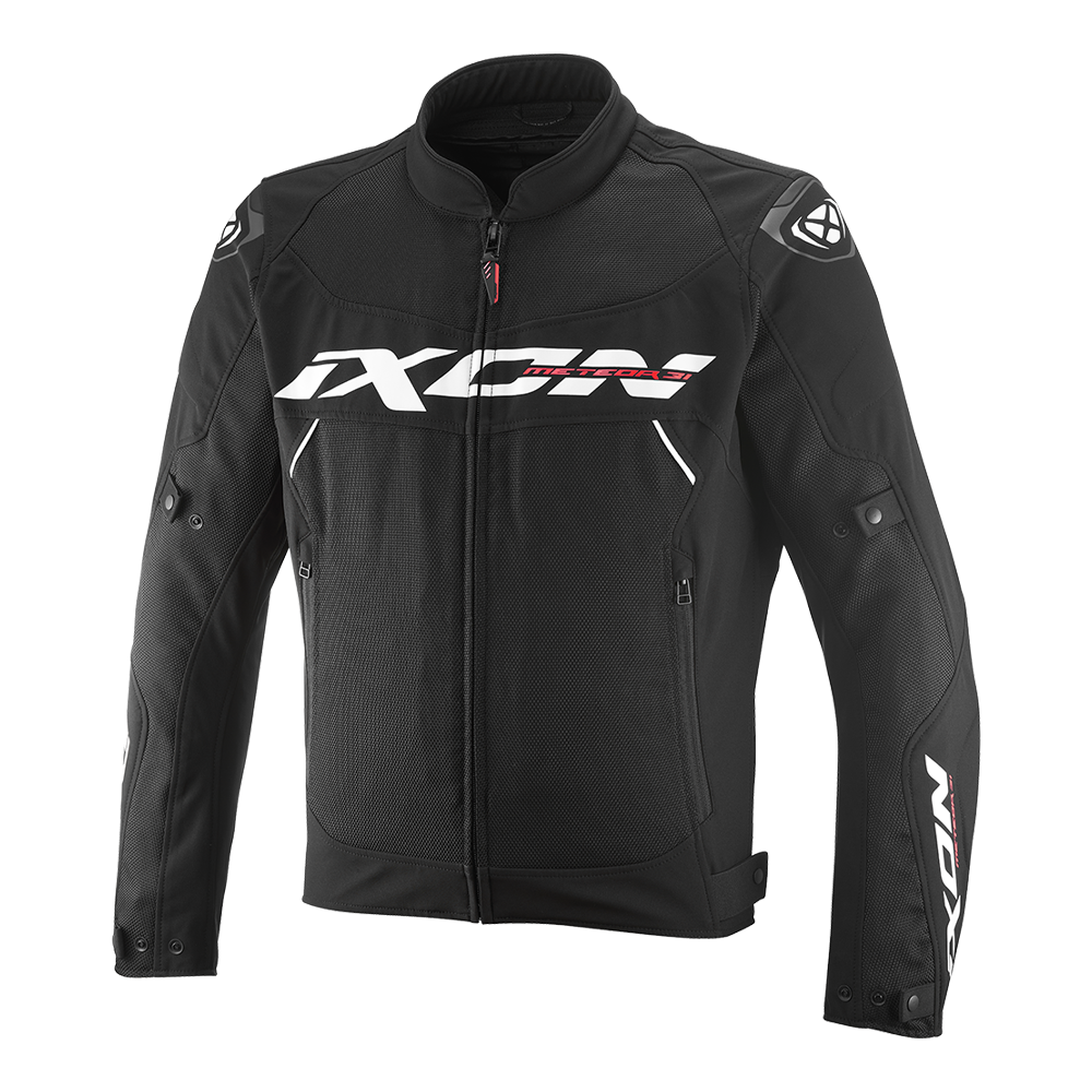 Meteor 31 - All Weather Riding Jacket (Black/White)