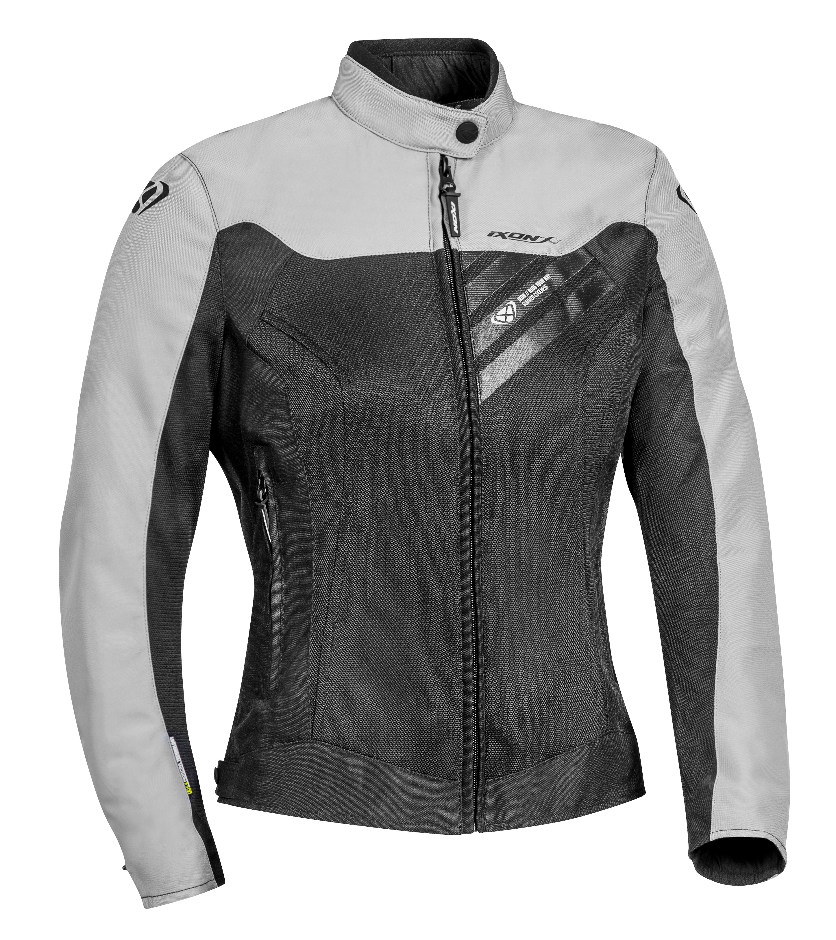 Orion - CE Certified Women's Riding Jacket (Black/Grey)