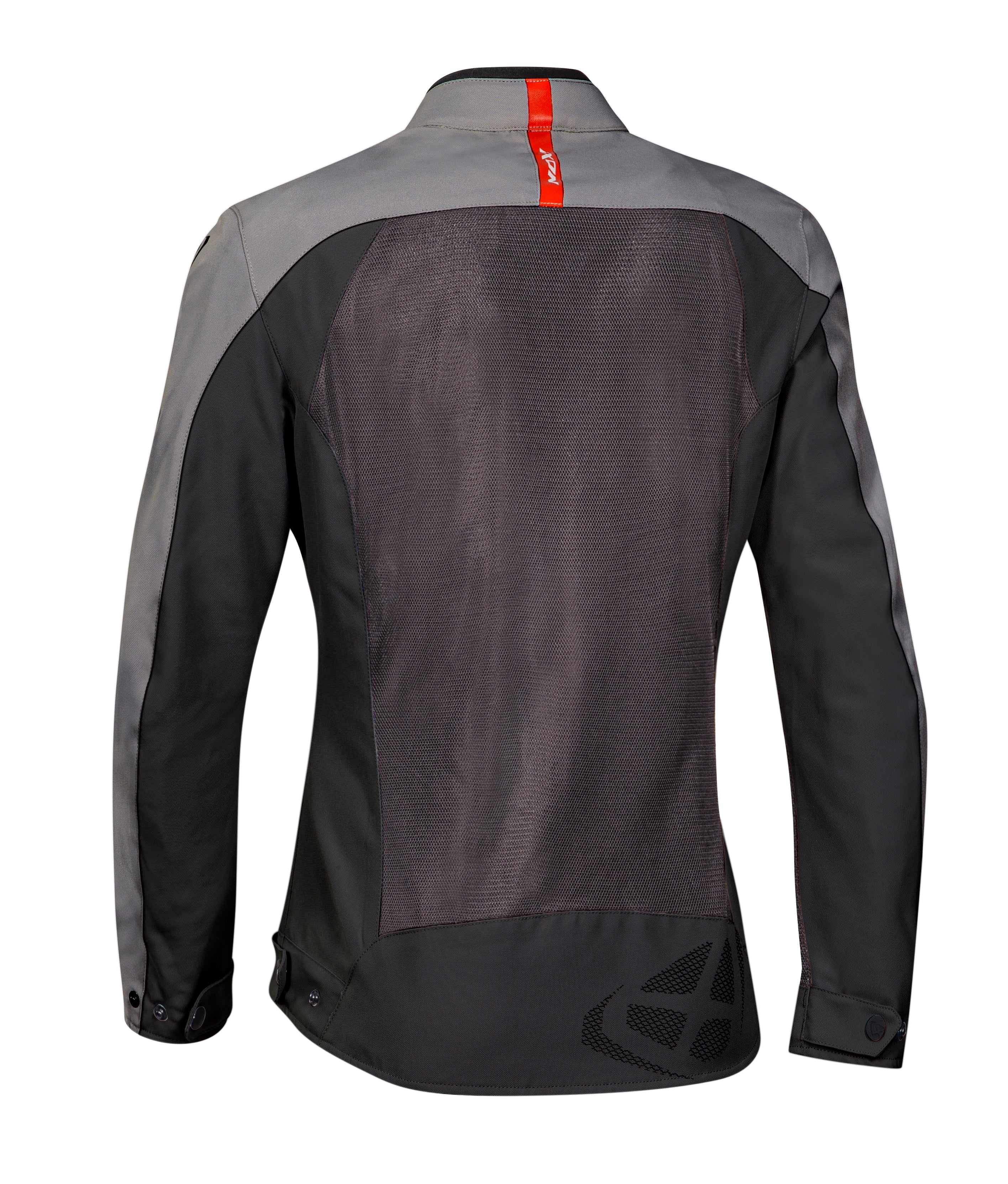 Orion - CE Certified Women's Riding Jacket (Anthracite/Grey/Red)