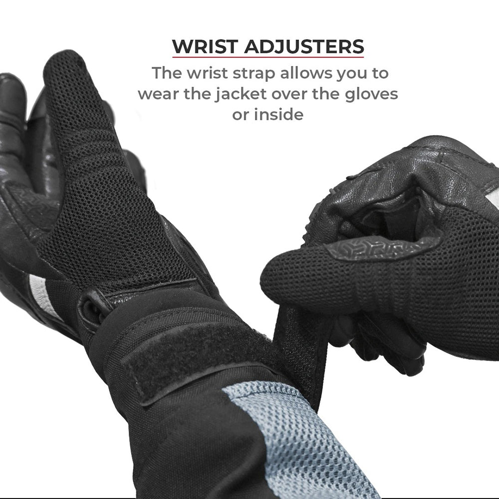 Miller – Street Mesh Riding Jacket With Liners - Black