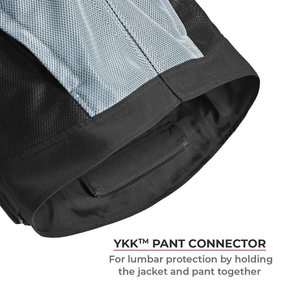 Miller – Street Mesh Riding Jacket With Liners - Black