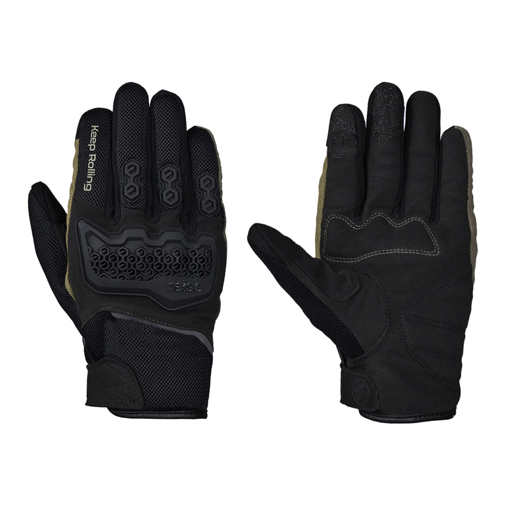 Strada - Urban Riding Gloves (Olive)