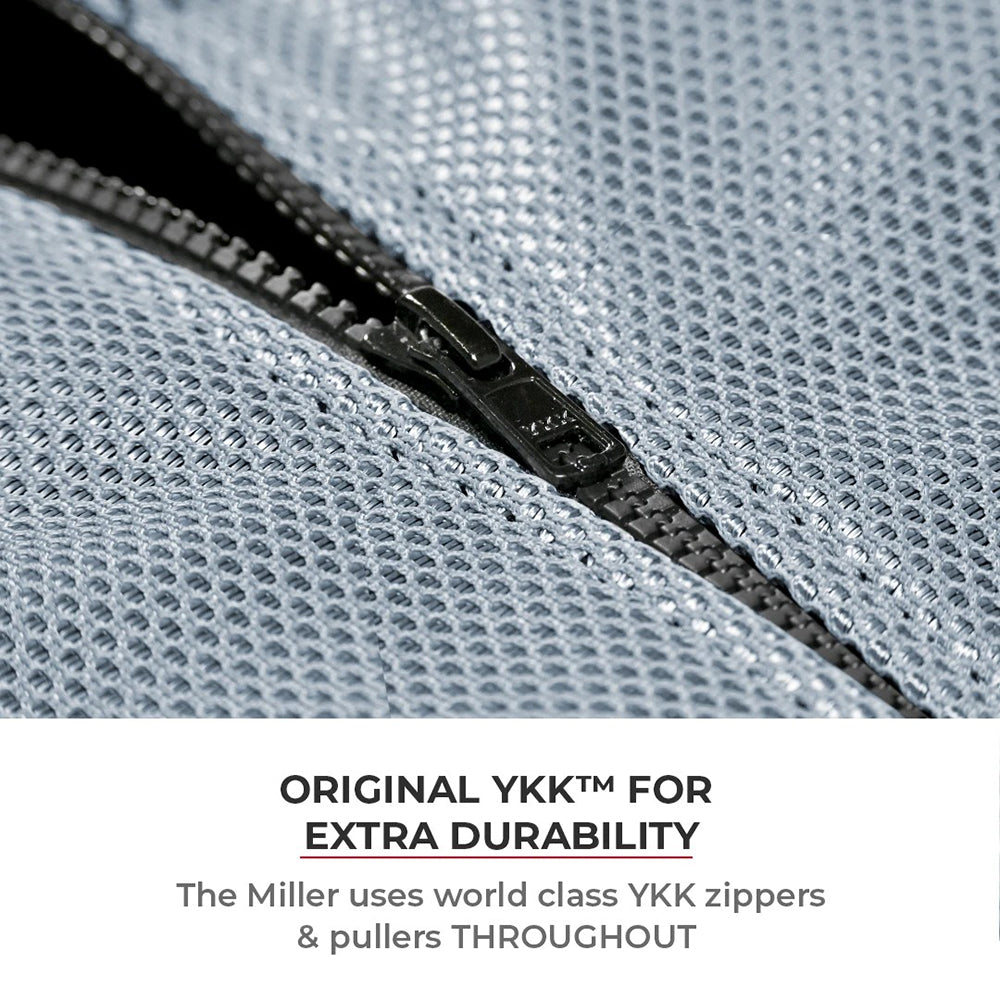 Miller – Street Mesh Riding Jacket With Liners - Black