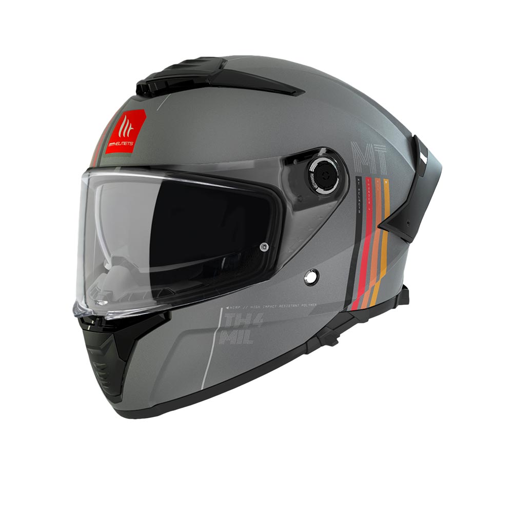 FF THUNDER 4 SV MIL - C2 GRAY GLOSS| MT Helmets