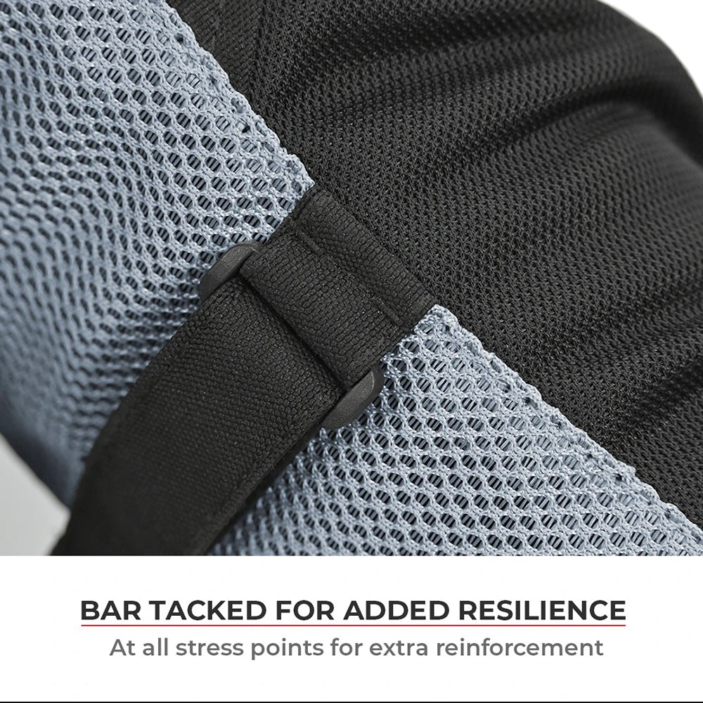 Miller – Street Mesh Riding Jacket With Liners - Black