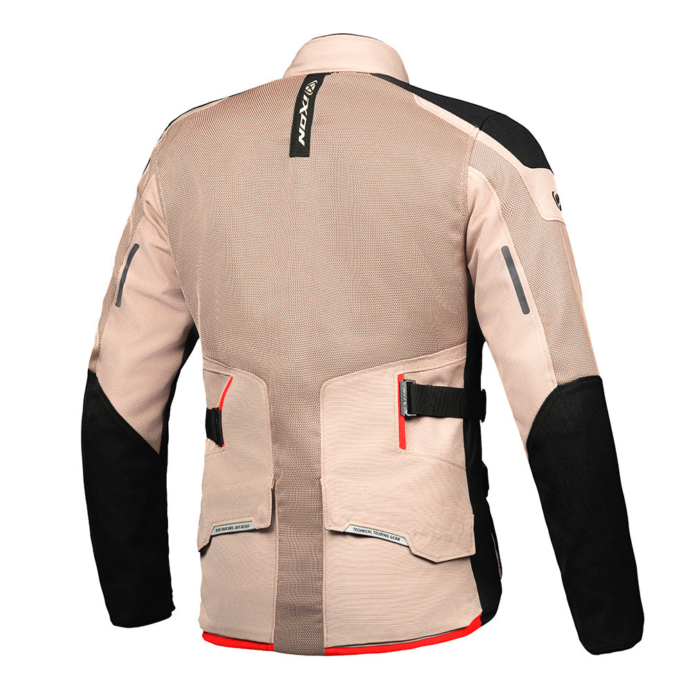 M-Njord Jacket - Sand/Black/Red