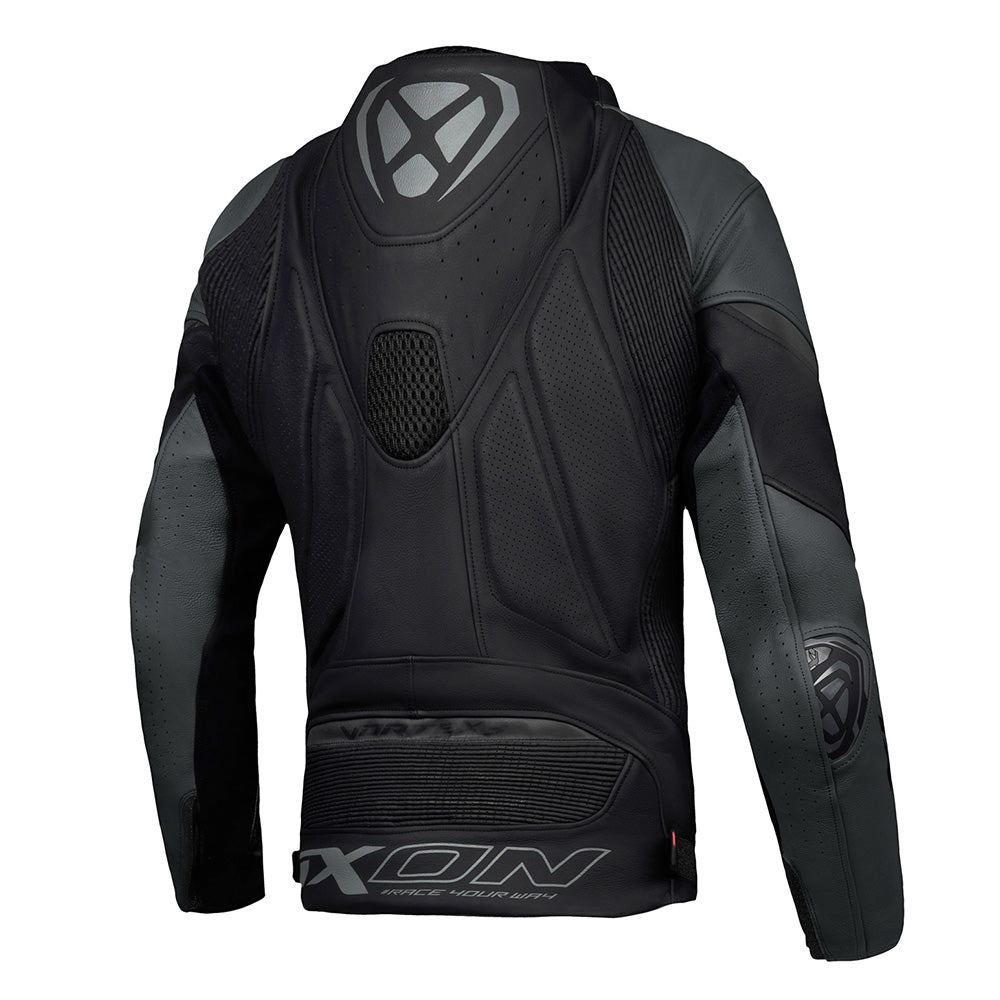 Vortex 3 - Leather Racing Jacket (Black)