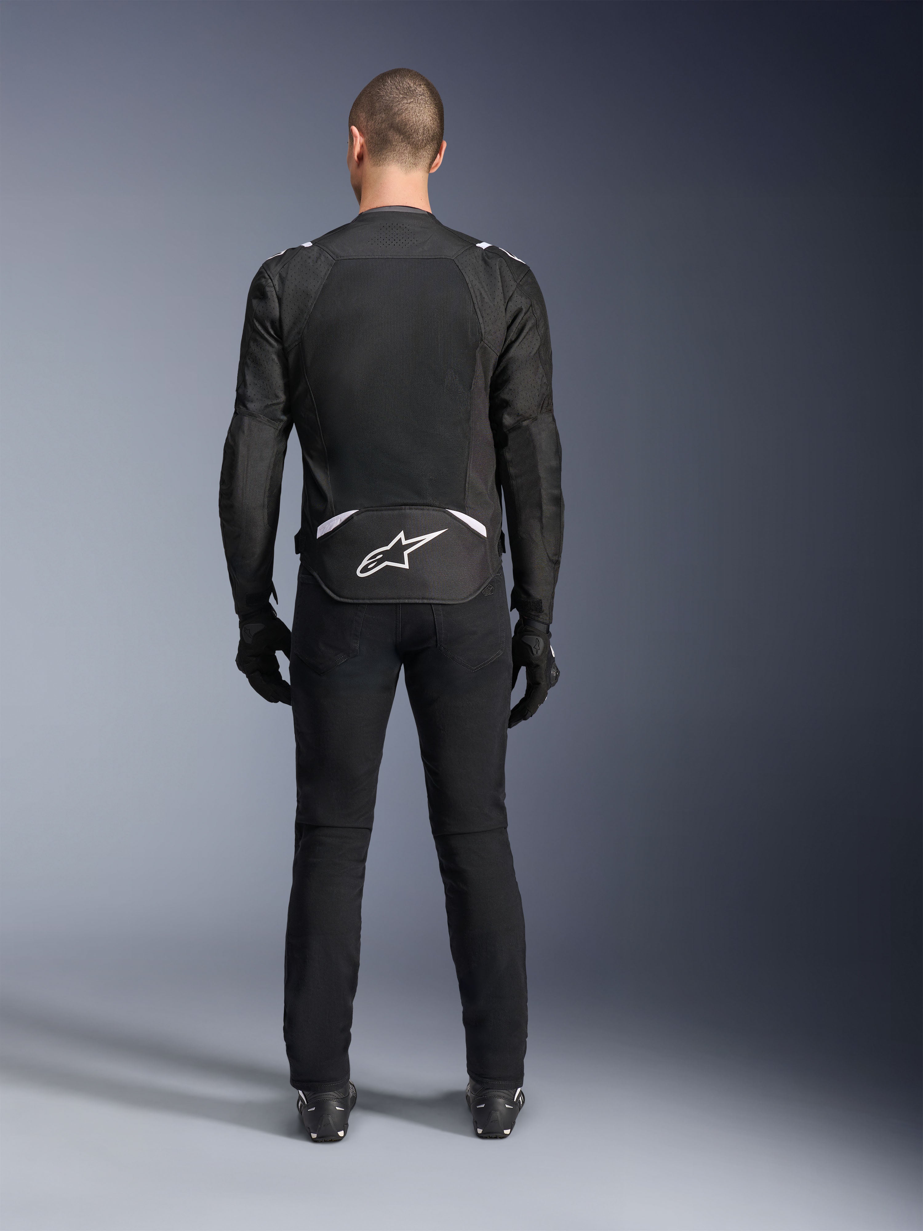 T-Sps Air V2 - Summer Riding Jacket (Black/White)