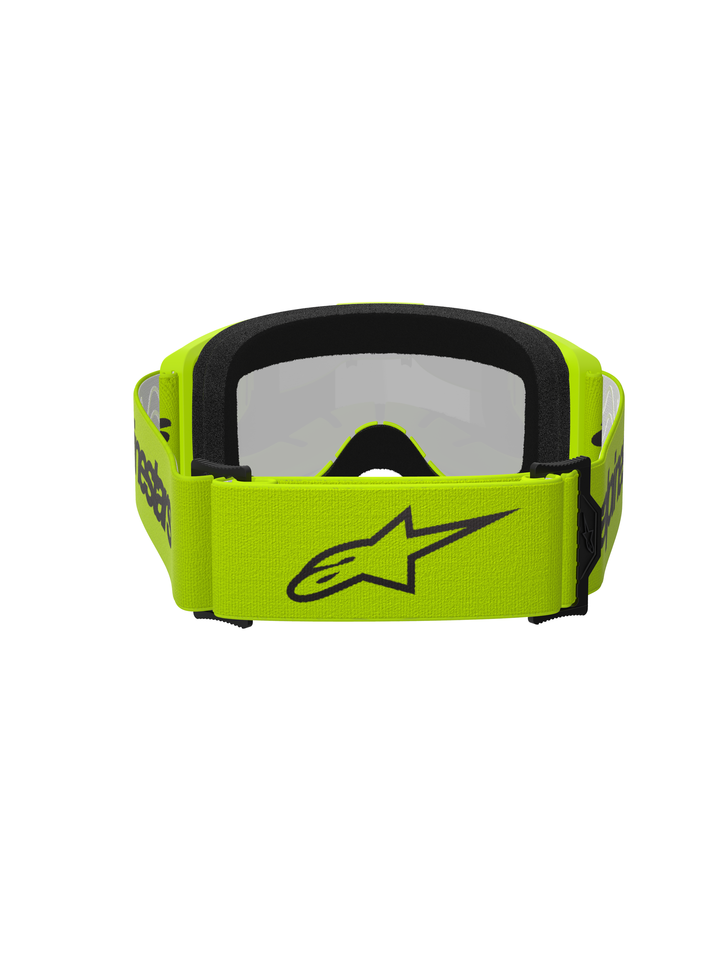 Vision 3 Wordmark Goggle - Yellow Fluo Mirror Silver
