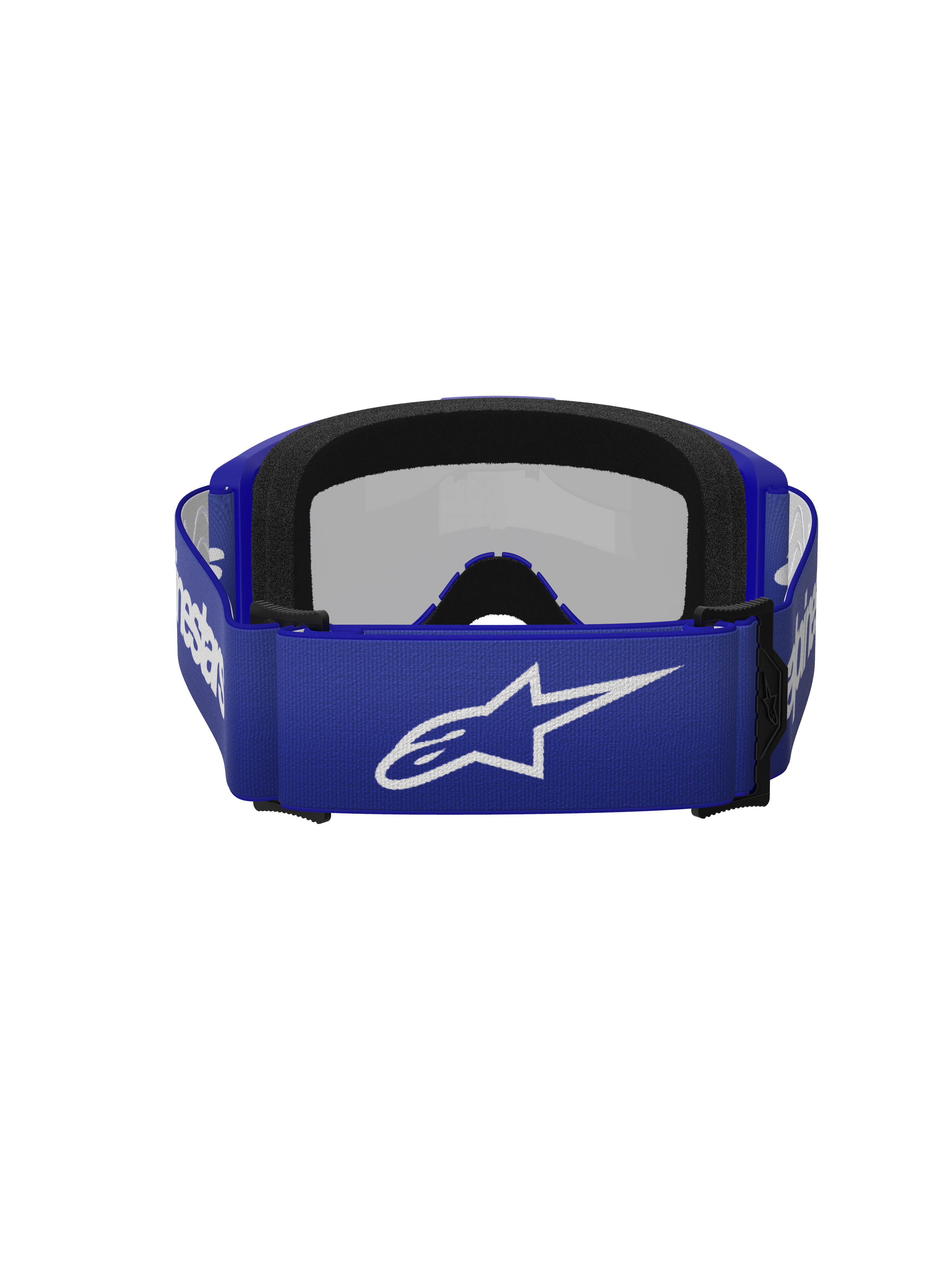 Vision 3 Wordmark Goggle - Blue Mirror Silver