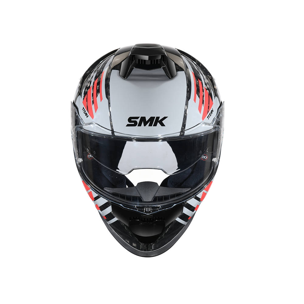 Titan Carbon T-Race GL263 - Motorcycle Riding Helmet (Black)