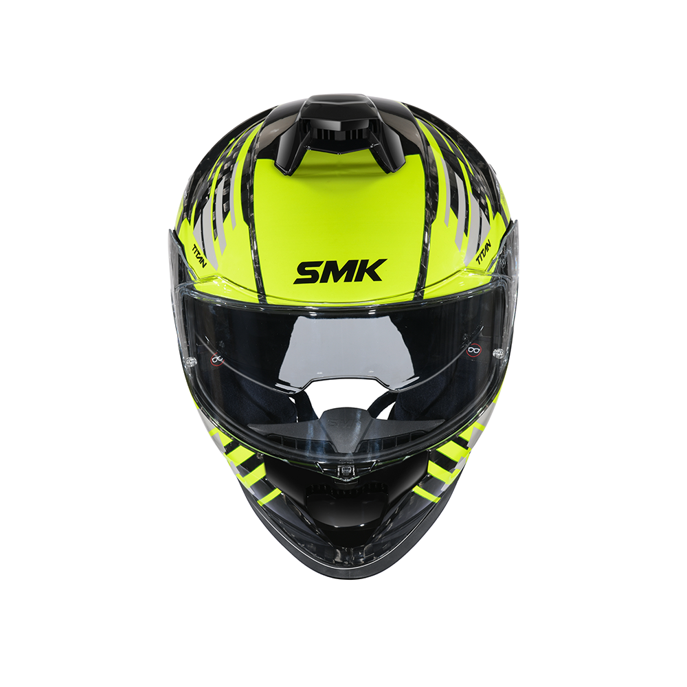 Titan Carbon T-Race GL246 - Motorcycle Riding Helmet (Black)