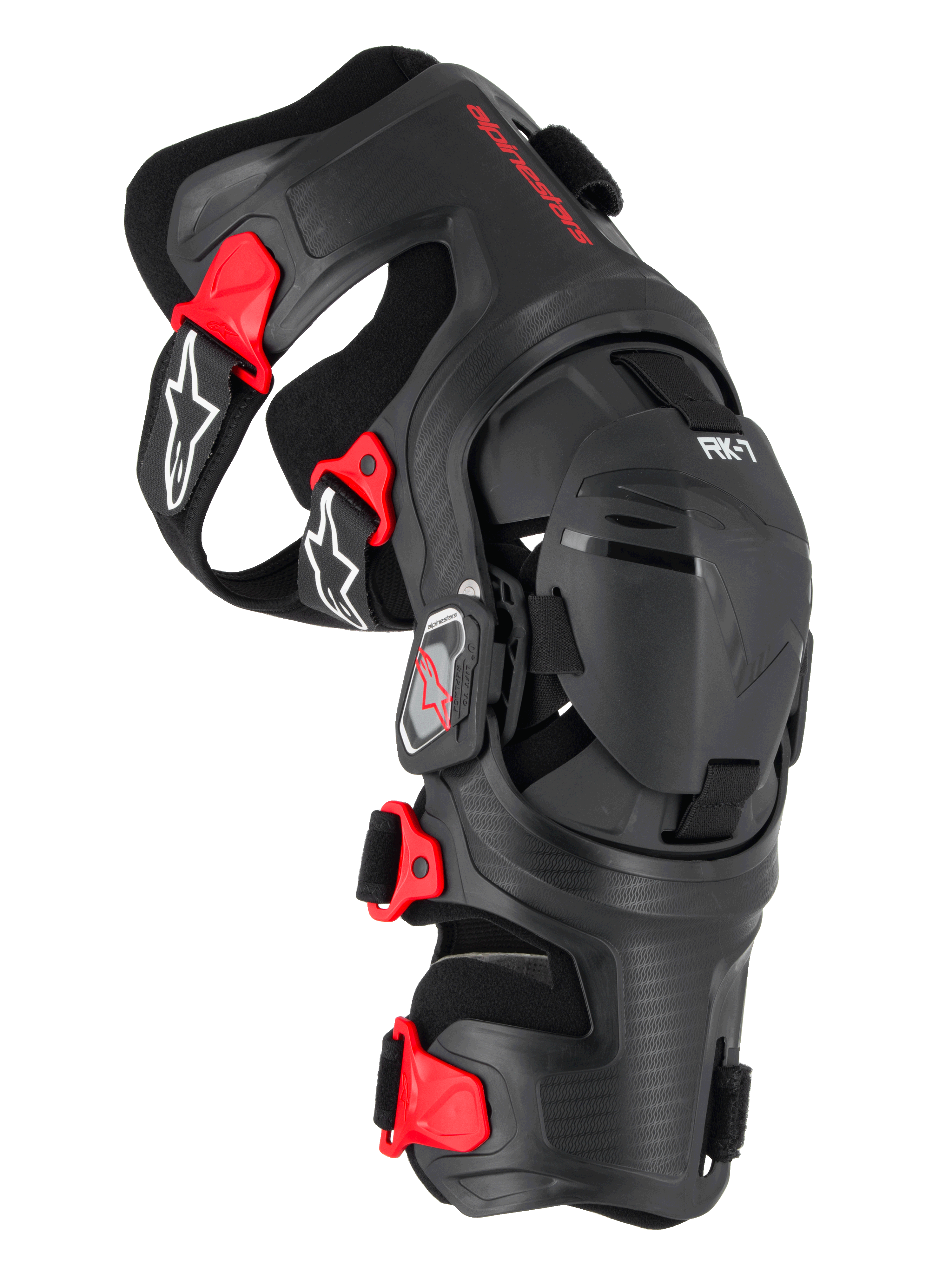 Rk-7 Plasma Knee Brace - Black Red