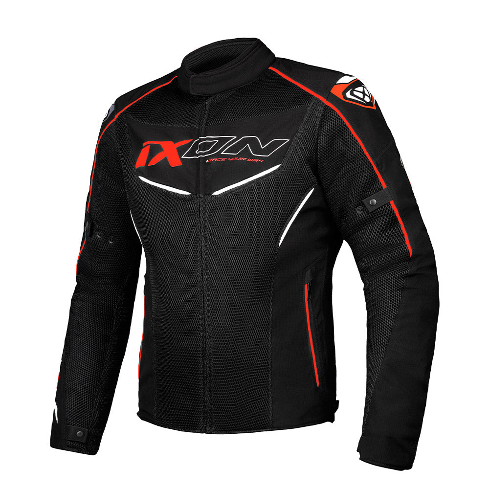 FORLORN - Forlorn ヴァイキング IXON Flicker Black/White/Red Jacket – Reise Moto