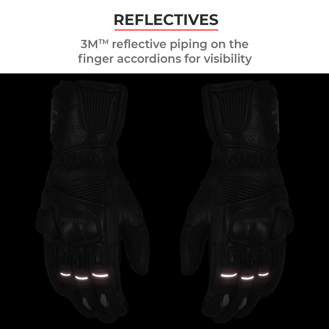 Grid - Full Gauntlet Riding Gloves