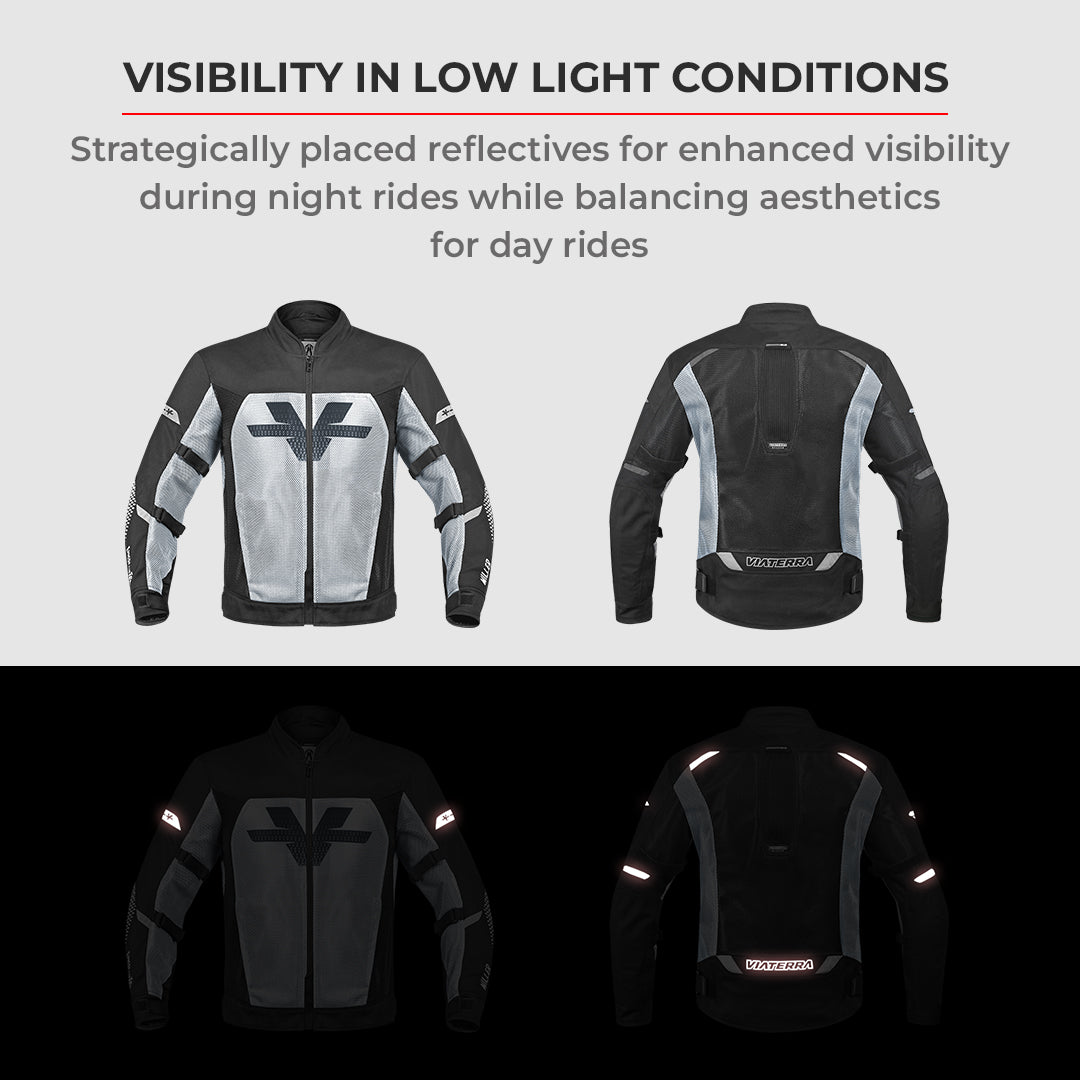 Miller - CE Certified Motorcycle Riding Jacket (Red)