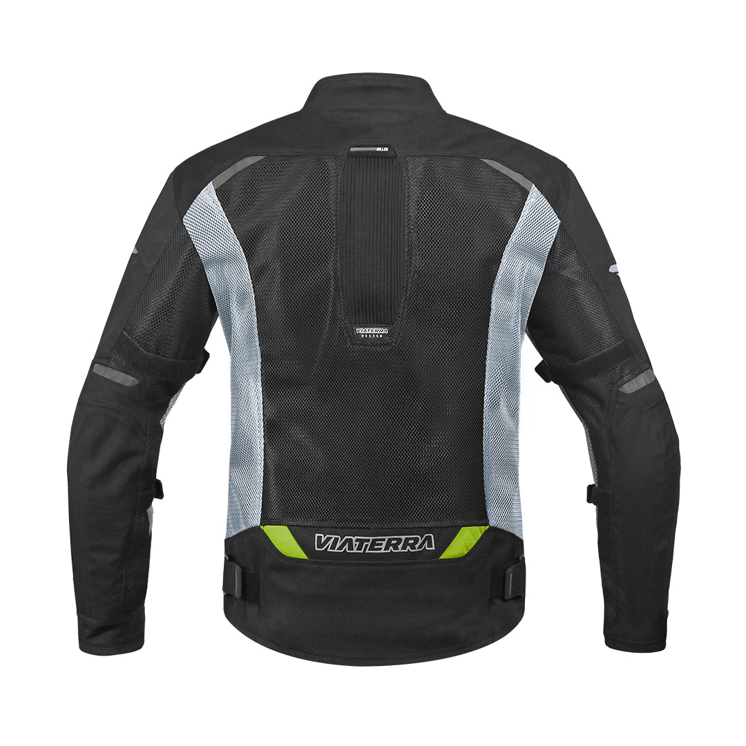 Miller - CE Certified Motorcycle Riding Jacket (Fluorescent Green)