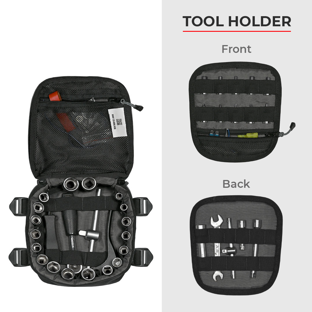 Enduro - Trailpack with 4 Point Anchoring System (Black)