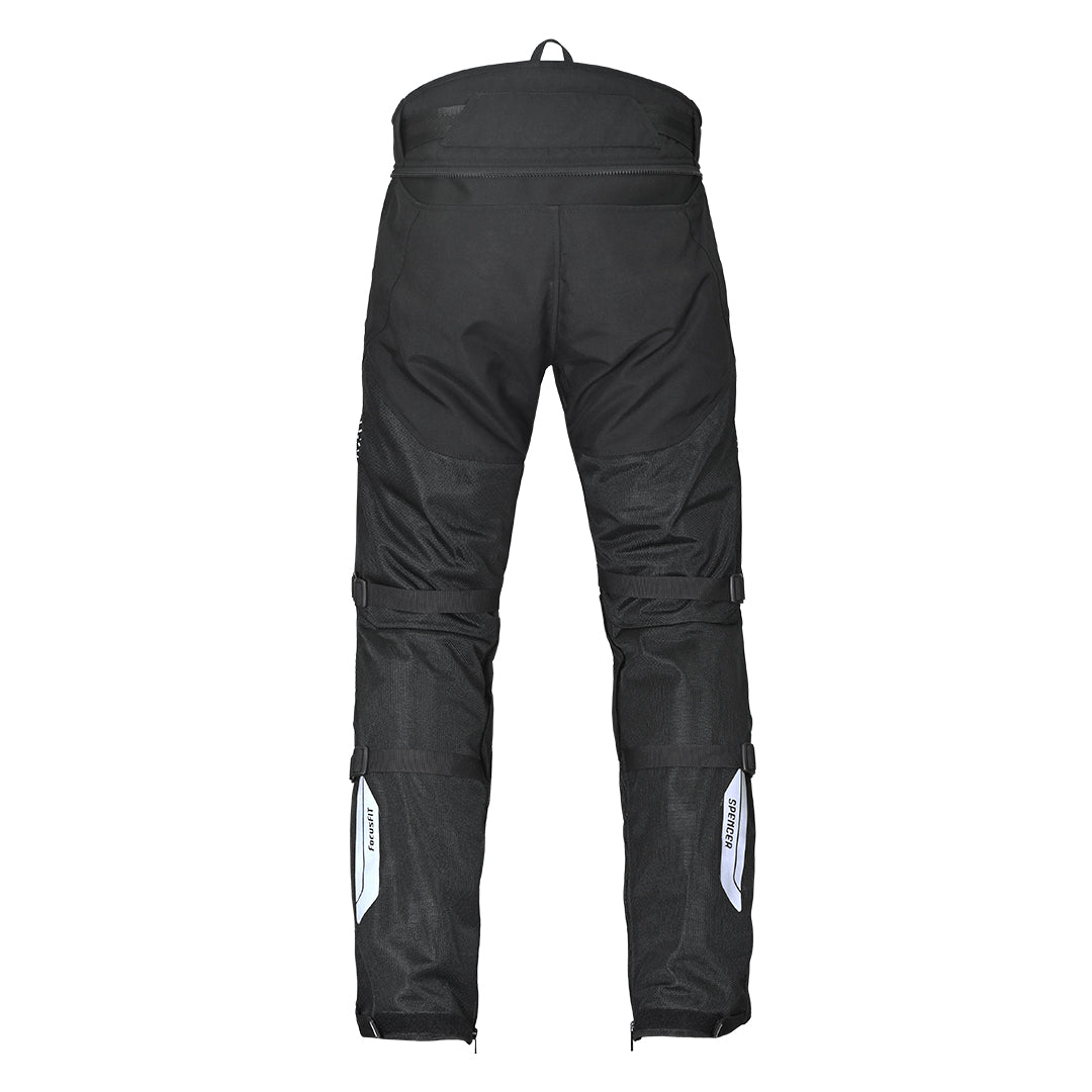 Spencer – Street Mesh Motorcycle Riding Pants - Black