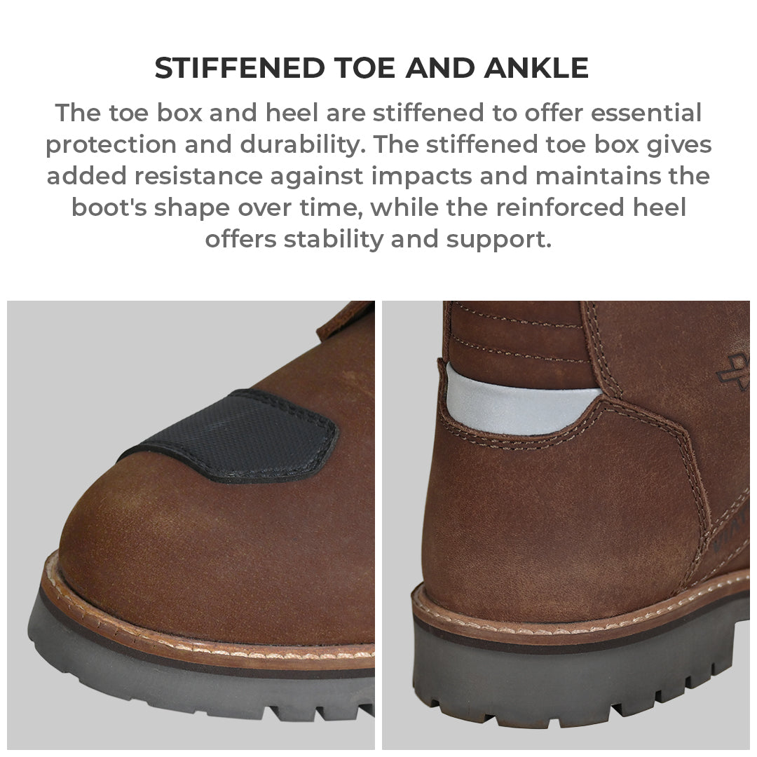 Bronson Retro Boots - Brown