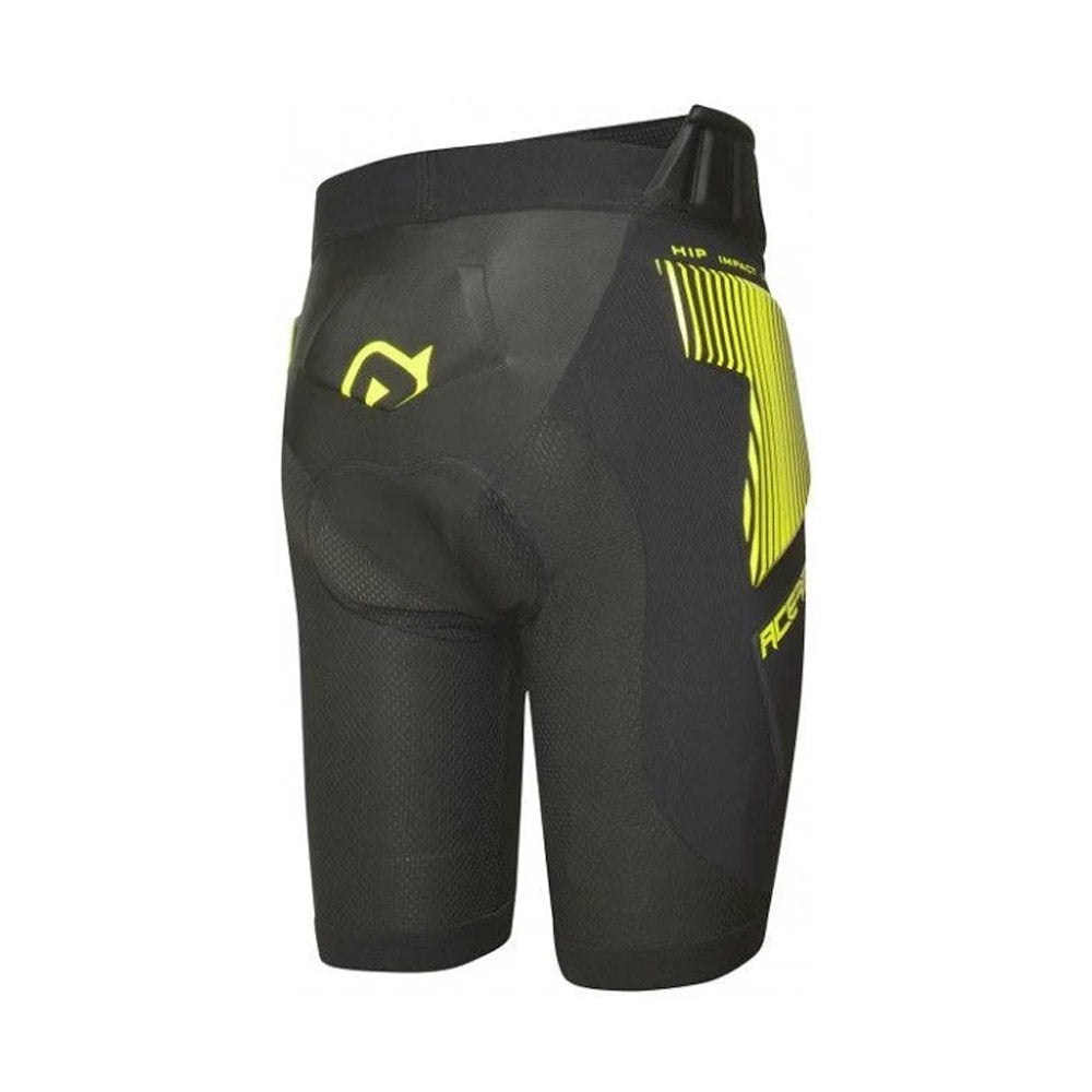 Under Pant Rush Ce Soft - Black Yellow Fluo