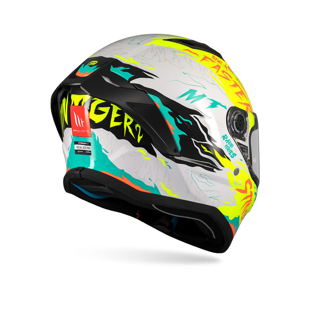 Stinger 2 Ardent A3 - Motorcycle Riding Helmet (Gloss )