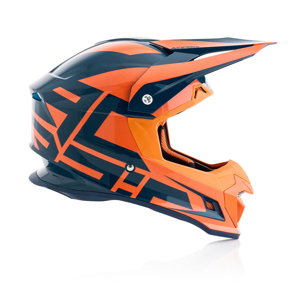 Profile 4 Helmet - Blue/Orange
