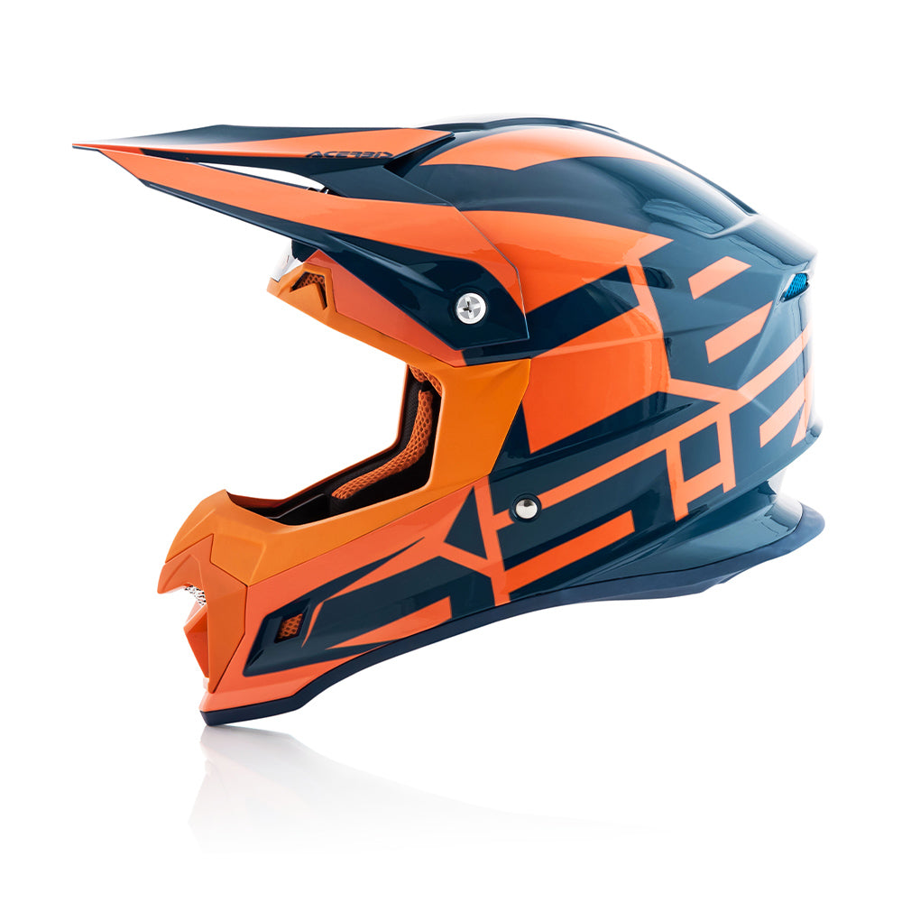 Profile 4 Helmet - Blue/Orange