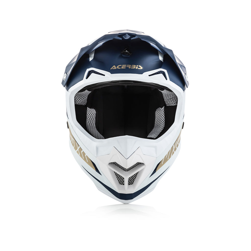 Profile 4 Helmet - White/Blue