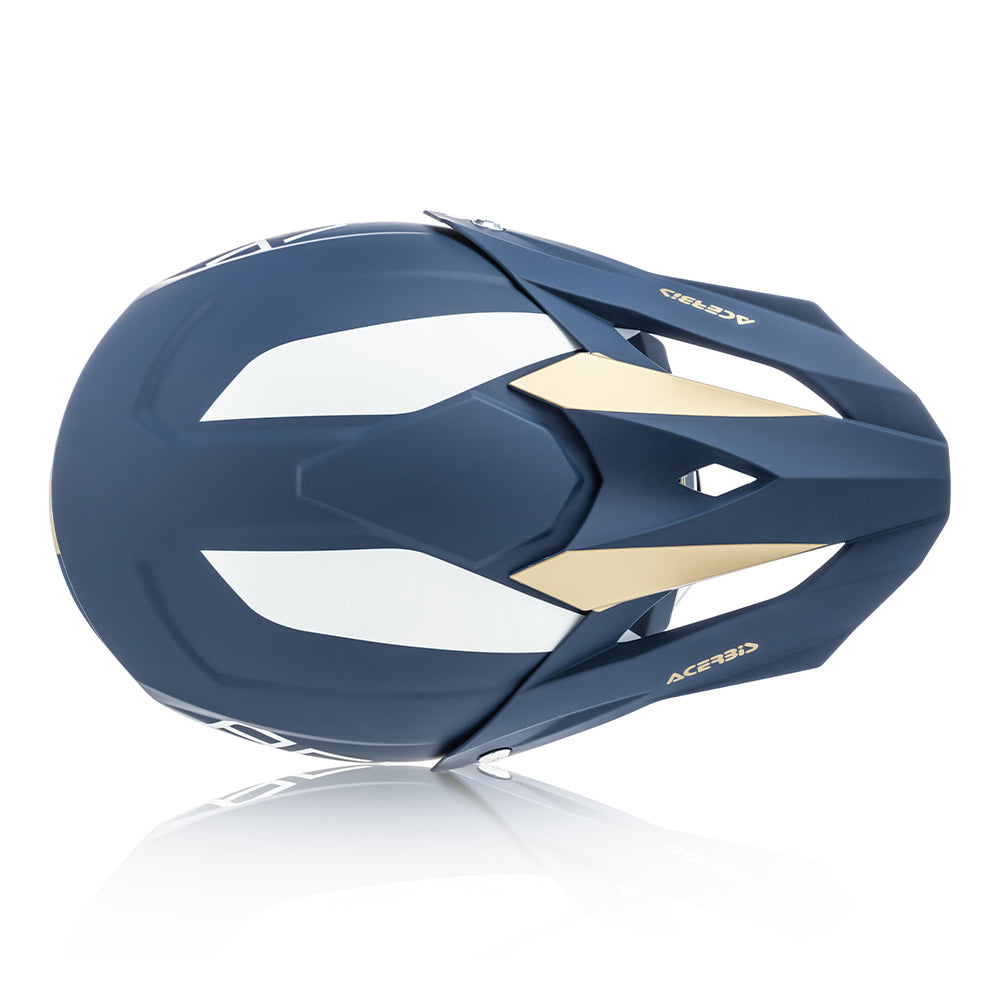 Profile 4 Helmet - White/Blue