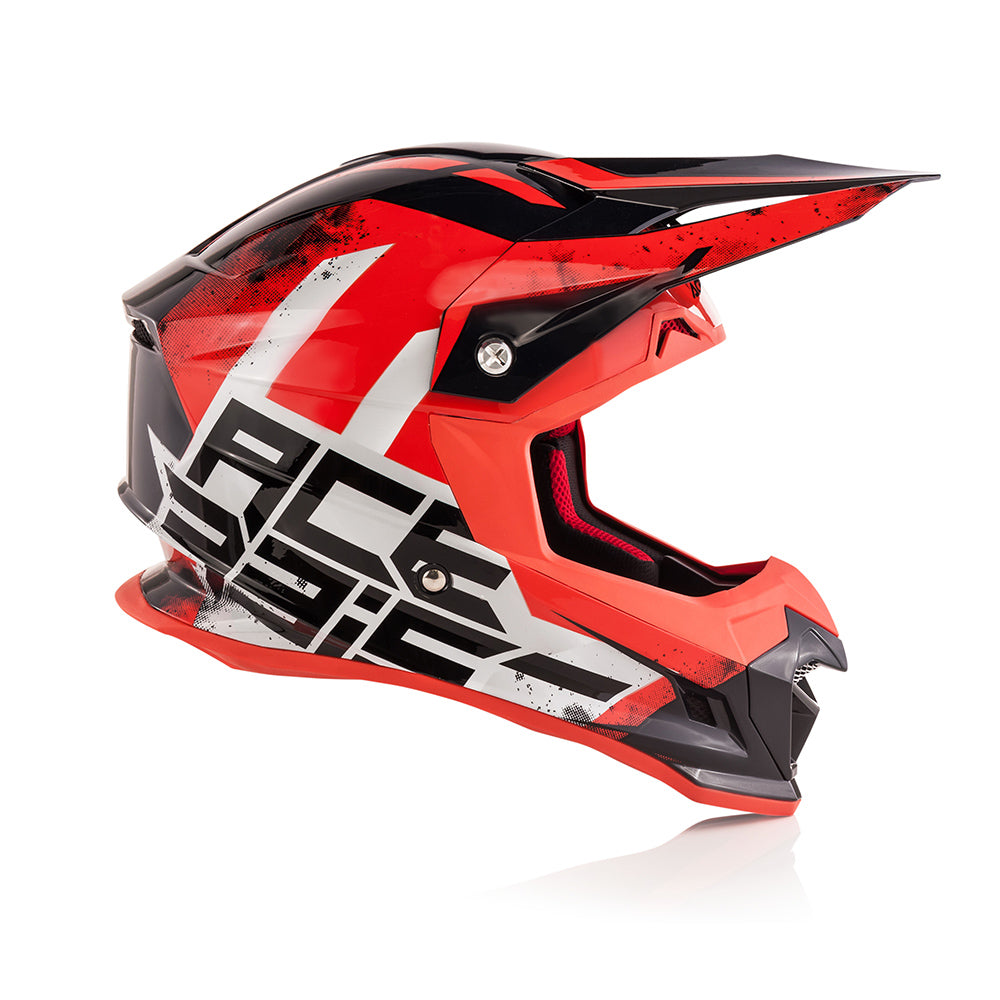 Profile 4 Helmet - White/Red