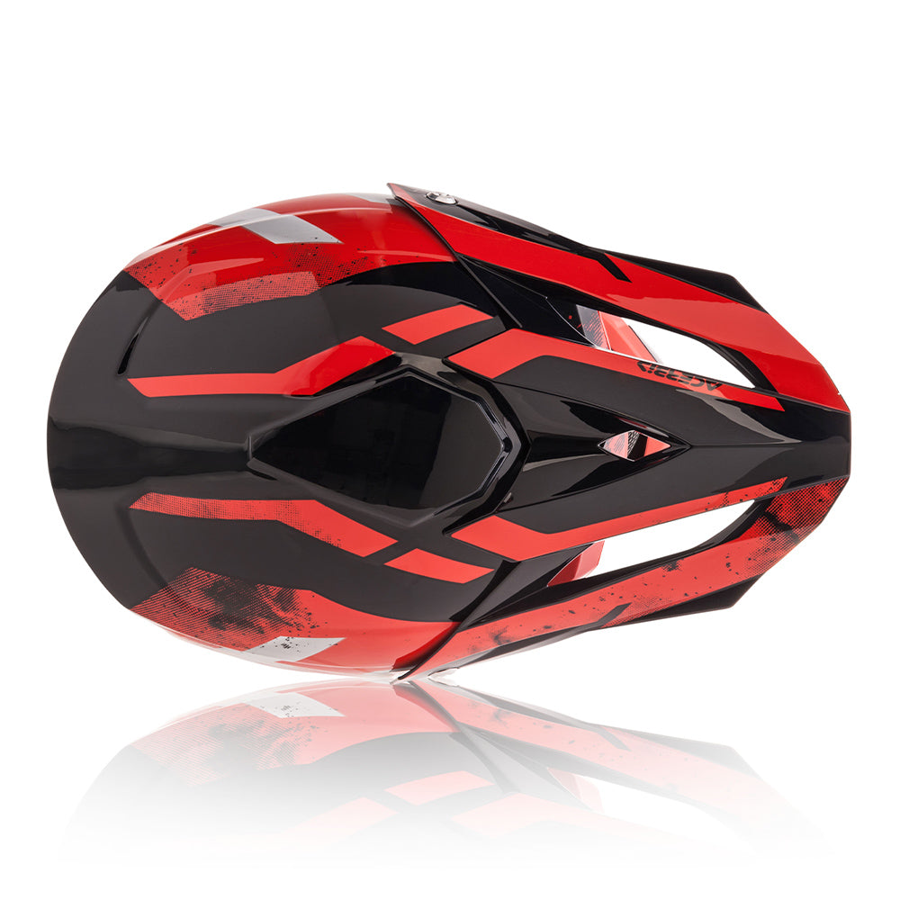 Profile 4 Helmet - White/Red