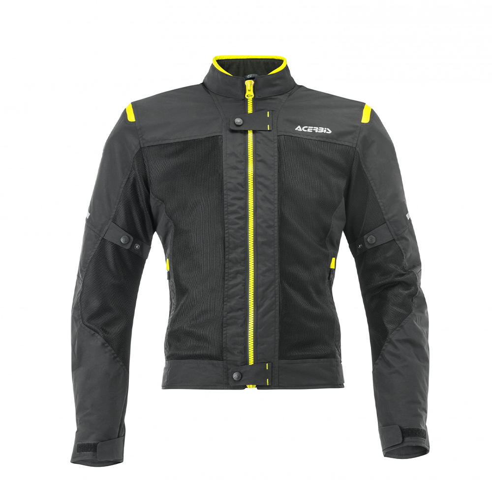 Ramsey My Vented Jacket - Black/Yellow
