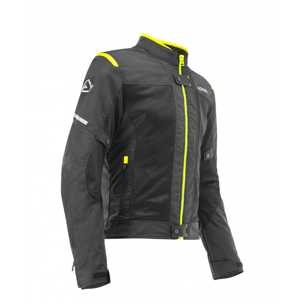 Ramsey My Vented Jacket - Black/Yellow