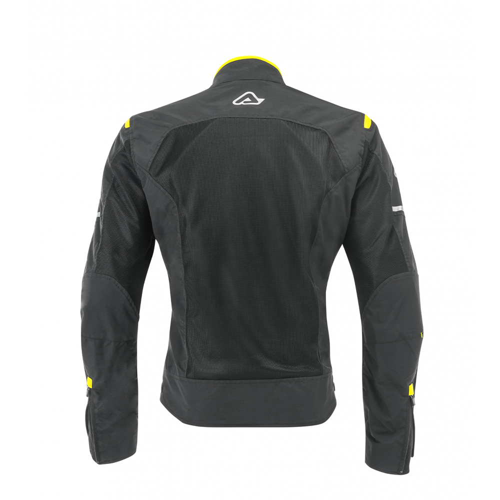 Ramsey My Vented Jacket - Black/Yellow