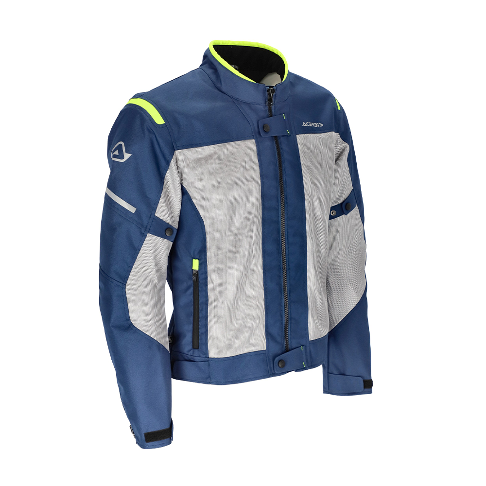 Ramsey My Vented Jacket - Blue/Yellow