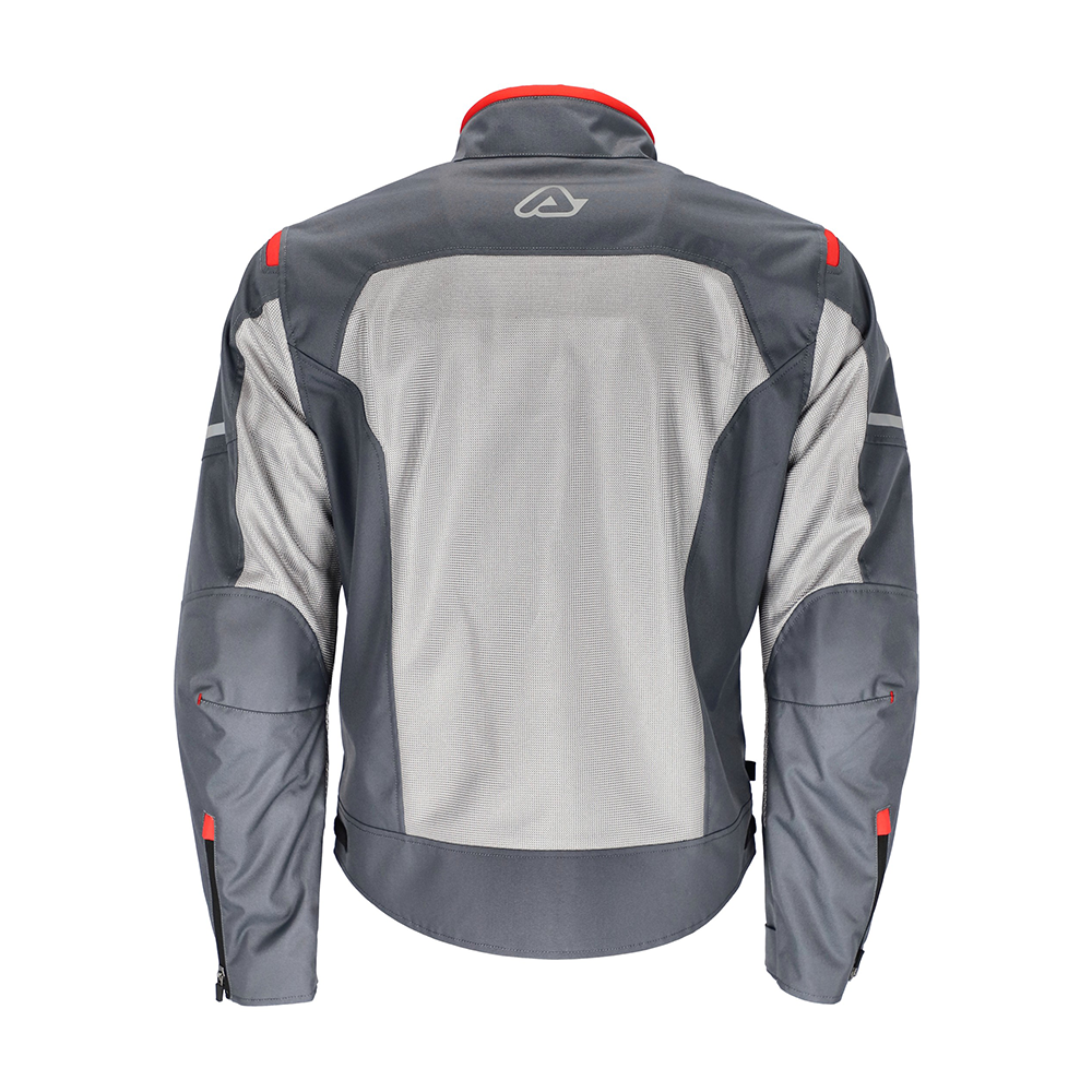 Ramsey My Vented Jacket - Grey/Red