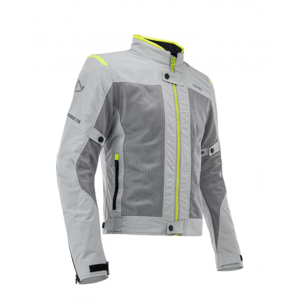 Ramsey My Vented Jacket - Grey/Yellow