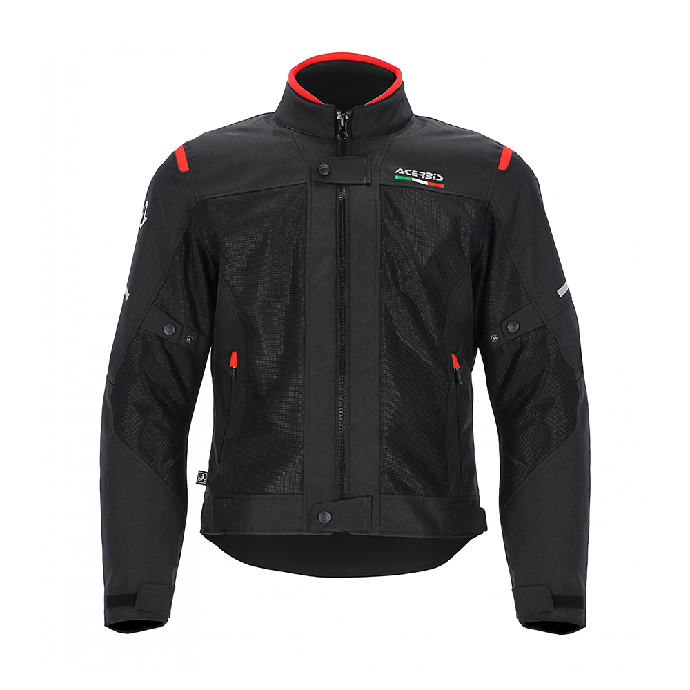 Ruby Jacket - Black/Red