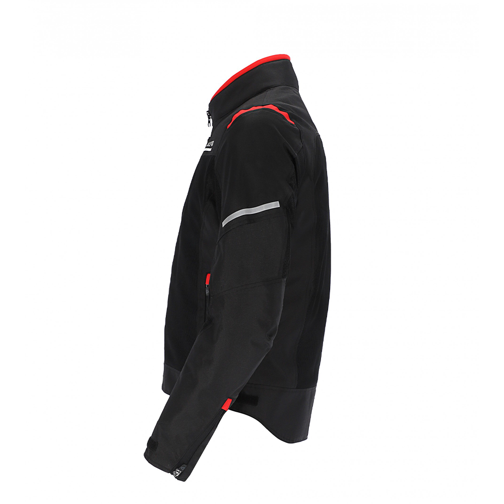 Ruby - All Weather Sport Riding Jacket (Black/Red)