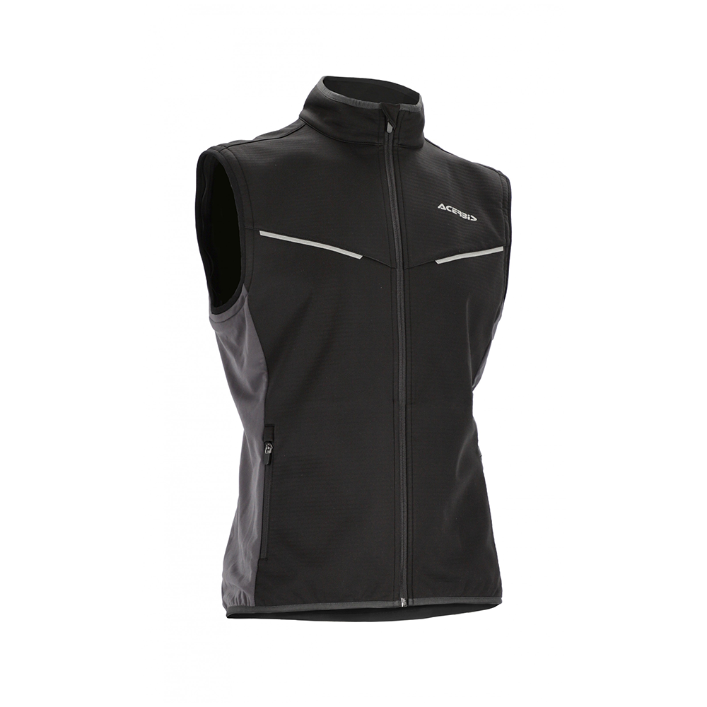 Softshell Track - All Terrain Riding Jacket (Black/Grey)