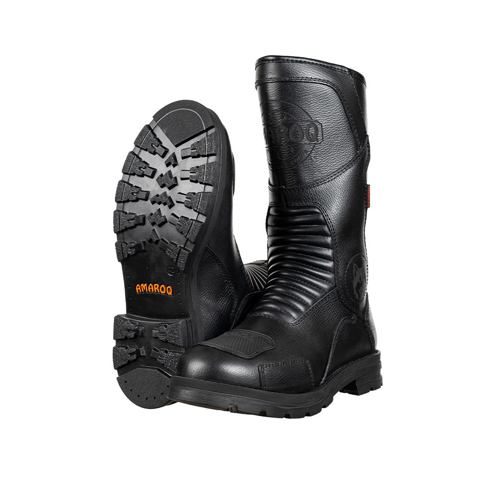 Valiant - Water Resistant Adventure Touring Boots (Black)